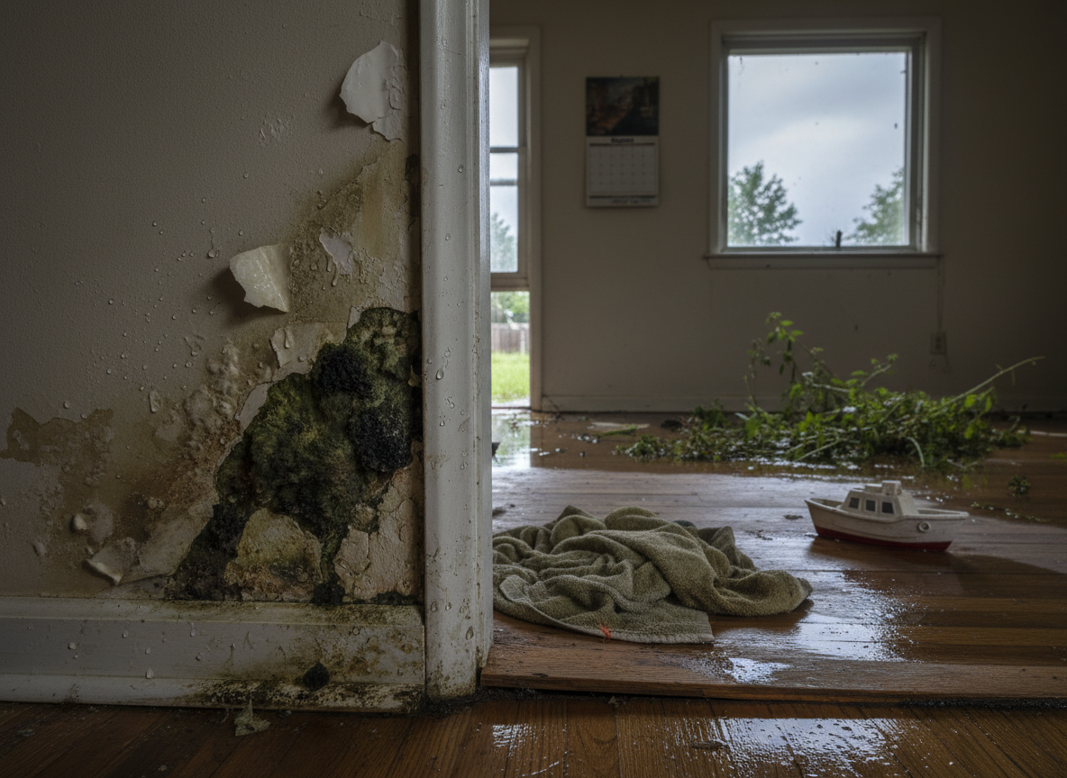 Signs of Hidden Mold After Monsoon Rains in Whitewater Homes