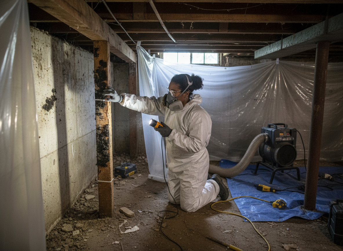 Black Mold Inspection in Whitewater, CA